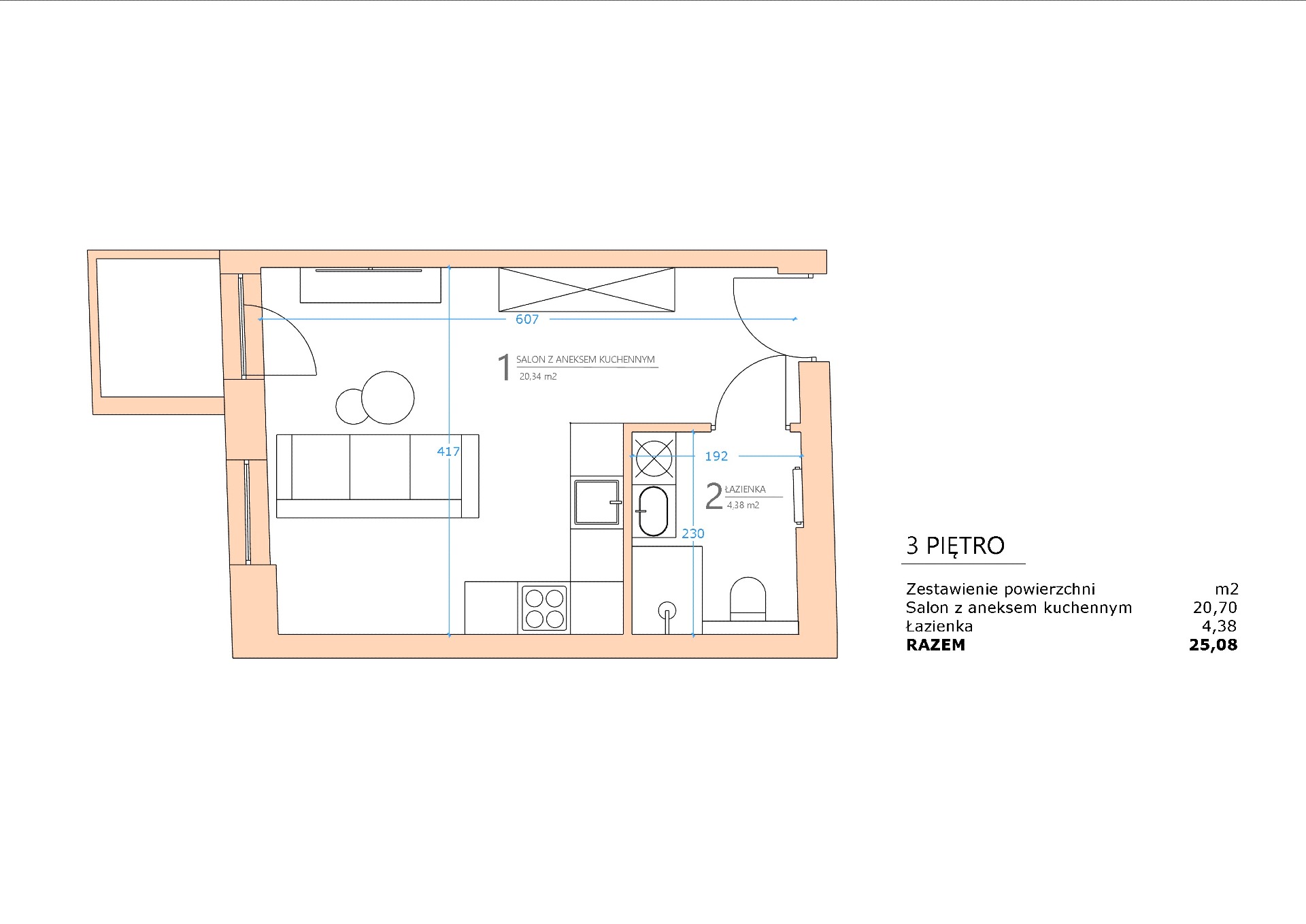 Perełka w Centrum Starego Miasta |  Chwaliszewo 67 | Słoneczna kawalerka z balkonem!